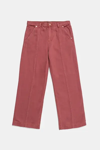 Dětské bavlněné kalhoty Guess