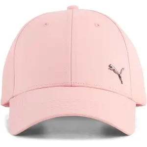 Puma ESSENTIALS METAL CAT BB CAP Kšiltovka, růžová, velikost