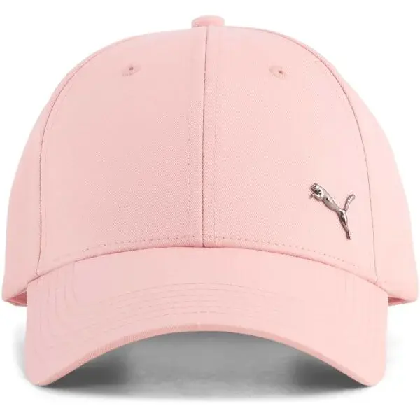 Puma ESSENTIALS METAL CAT BB CAP Kšiltovka, růžová, velikost