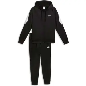 Puma HOODED POLY SUIT Pánská souprava, černá, velikost
