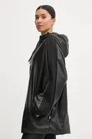 Sportovní bunda EA7 Emporio Armani černá barva, oversize, TNGOZ.6DUB29