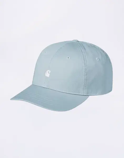 Carhartt WIP Madison Logo Cap Tourmaline/White
