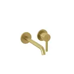 Kludi Nova Fonte umývadlová batéria bez podomietkového telesa brúsené zlato 20245N015