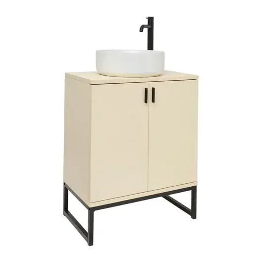 Ceramia Easy kúpeľňová skrinka s umývadlom 60x73x36 cm jasmín mat EASYUMDD10