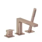 Vaňová batéria Kludi Decus so sprchovacím setom kartáčovaný bronz 54448N175