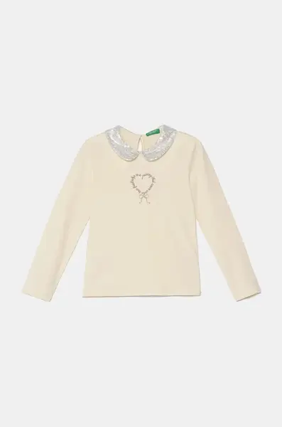 Dětské tričko s dlouhým rukávem United Colors of Benetton