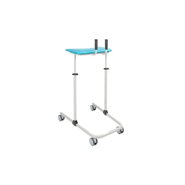 Výškovo nastaviteľné pojazdné chodítko s podpazušnou oporou Paula, 180 kg