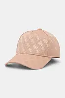 Kšiltovka Guess hnědá barva, vzorovaná, AW5184 POL03