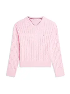 TOMMY HILFIGER Sveter  ružová
