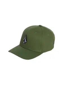 Volcom kšiltovka Full Stone Flexfit Hat Brolive | Zelená | Velikost S/M | 100% bavlna