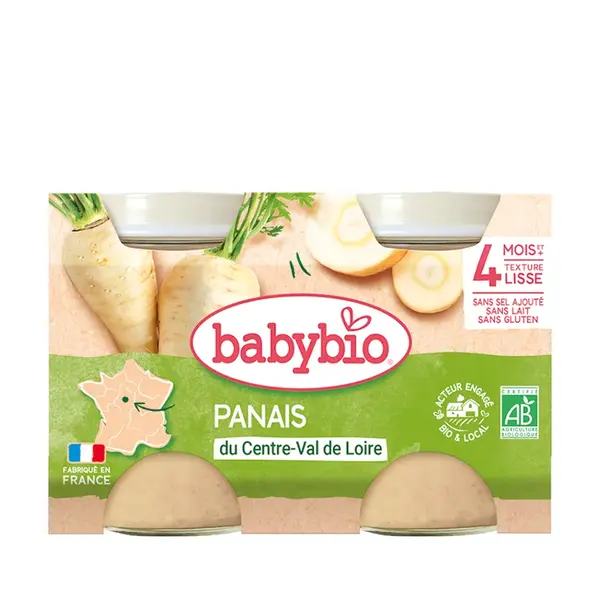 BABYBIO Pastinák 2 x 130 g