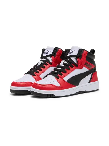 PUMA Tenisky 'Rebound V6'  červená / čierna / biela