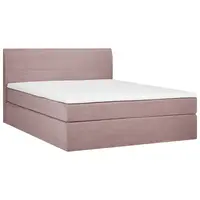 Carryhome POSTEL BOXSPRING, 160/200 cm, růžová