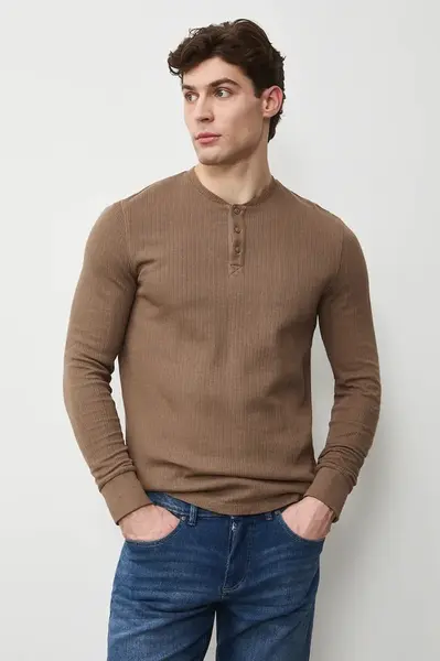 Bavlněné tričko s dlouhým rukávem Medicine