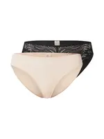 Dorina Nohavičky  krémová / čierna