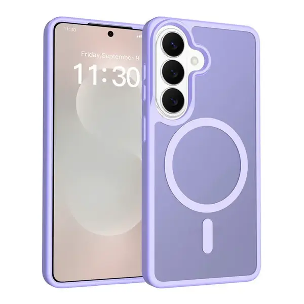 JP MagFit Colour MagSafe obal s N52 magnetem, Samsung Galaxy S26 Plus, fialový