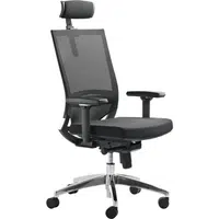 XXXL OTOČNÁ ŽIDLE, tkaná látka, černá
