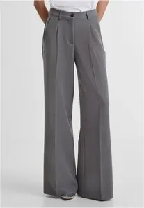 Women's wide-legged trousers grey