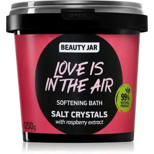 Beauty Jar Love Is In The Air soľ do kúpeľa pre jemnú a hladkú pokožku 1200 g