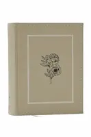 NKJV, Journal the Word Bible, Large Print: Reflect, Journal or Create Art Next to Your Favorite Verses (Stone Leathersoft over board, Red Letter) - Th