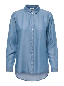 JDY Blúzka 'JDYJASPER'  modrá denim