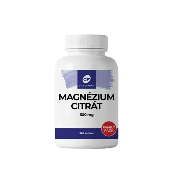 DR. FLEMING Magnézium Citrát 600mg Family Pack 365ks