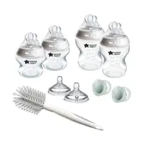 Tommee Tippee Natural Start Anti-Colic Samosterilizační lahvičky 0m+ novorozenecký starter kit bílý
