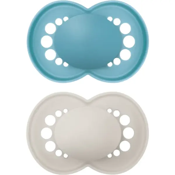 MAM Original 16m+ dudlík Turquoise/ Grey 2 ks