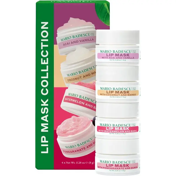 Mario Badescu Lip Mask Collection hydratační maska na rty dárková sada 4x8 ml