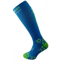 HAVEN EVOTEC SILVER Kompresné ponožky, modrá, veľkosť
