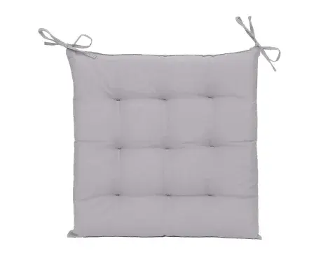 Podsedák na židle Nils 40x40 cm, stříbrný