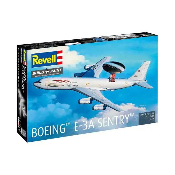 Plastic ModelKit letadlo 03794 - Boeing E-3A (1:144)