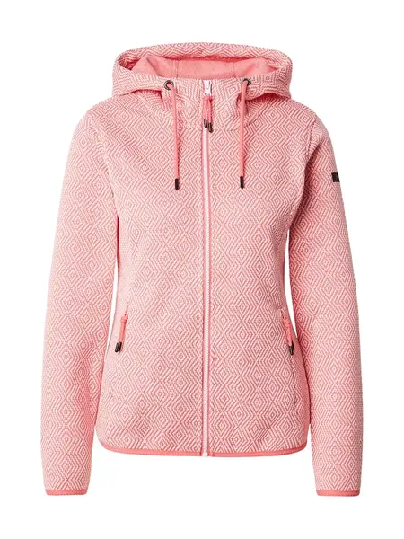 ICEPEAK Funkčná flisová bunda 'Adrian'  svetloružová