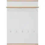 Xora ŠATNÍ PANEL, bílá, dub artisan, 85/119/28 cm