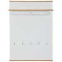 Xora ŠATNÍ PANEL, bílá, dub artisan, 85/119/28 cm