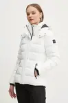 Péřová bunda MOOSE KNUCKLES Betta dámská, bílá barva, zimní, M34LJ136S