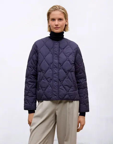 ECOALF Musa Onion Jacket Woman BLUEBERRY M