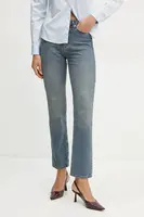 Džíny Karl Lagerfeld dámské, modrá barva, A1W10087