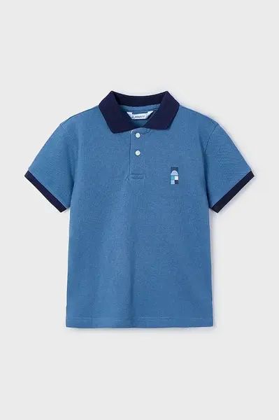 Dětská bavlněná polokošile Mayoral