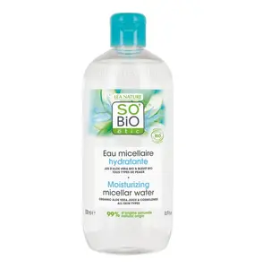 SO’BiO étic Micelární hydratační voda s Aloe vera BIO 500 ml