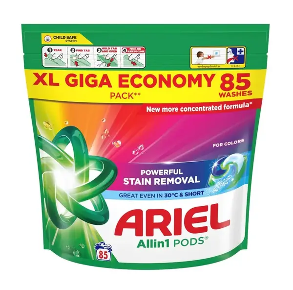 Ariel Color Allin1 kapsle na praní 85 ks