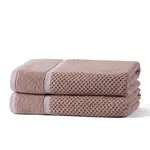 Sada 2 ks froté osušek MODENA latté 70 x 140 cm