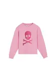 Scalpers Sveter 'Caviar Skull'  ružová / ružová