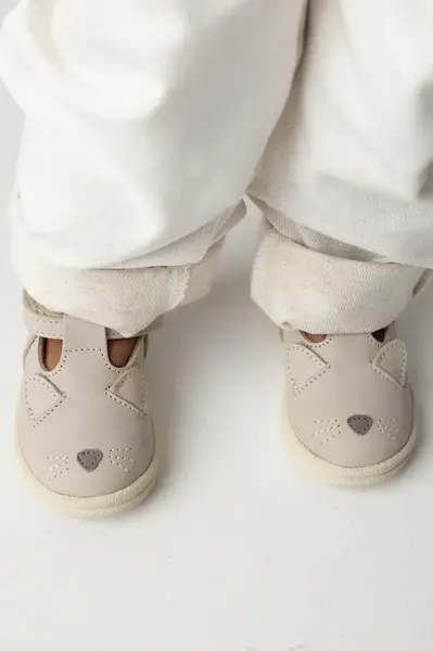 Dětské nubukové polobotky Donsje Zazo Classic Shoes Cat