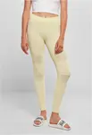 Women's Tech Mesh Leggings - Soft Yellow
