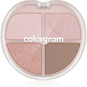Colorgram Tintin Dory Eyeshadow Palette paletka očných tieňov a rozjasňovačov odtieň 06 Mochi Dory 4 g