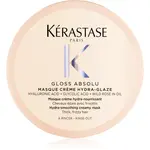Kérastase Gloss Absolu Masque Créme Hydra-Glaze maska na vlasy pro nepoddajné a krepatějící se vlasy 75 ml