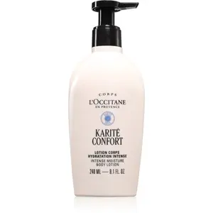 L’Occitane Shea Butter Rich Body Lotion intenzivně vyživující tělové mléko 240 ml