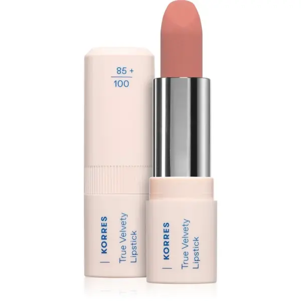 Korres True Velvety Lipstick krémová rtěnka se saténovým finišem odstín 13 Nude Pink 3 g