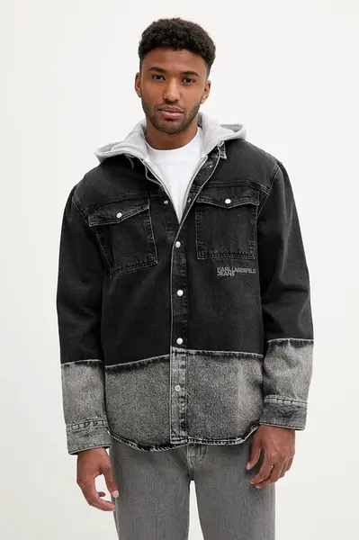 Džínová košile Karl Lagerfeld Jeans